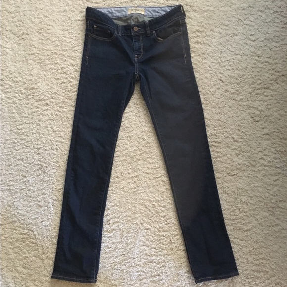 Anthropologie Dark Wash Straight Fit Jeans - Picture 7 of 8